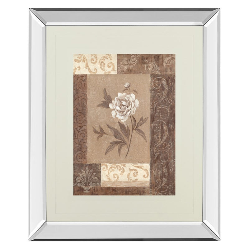Classy Living Peony Elegance Wall Art 34"x40", Mirrored