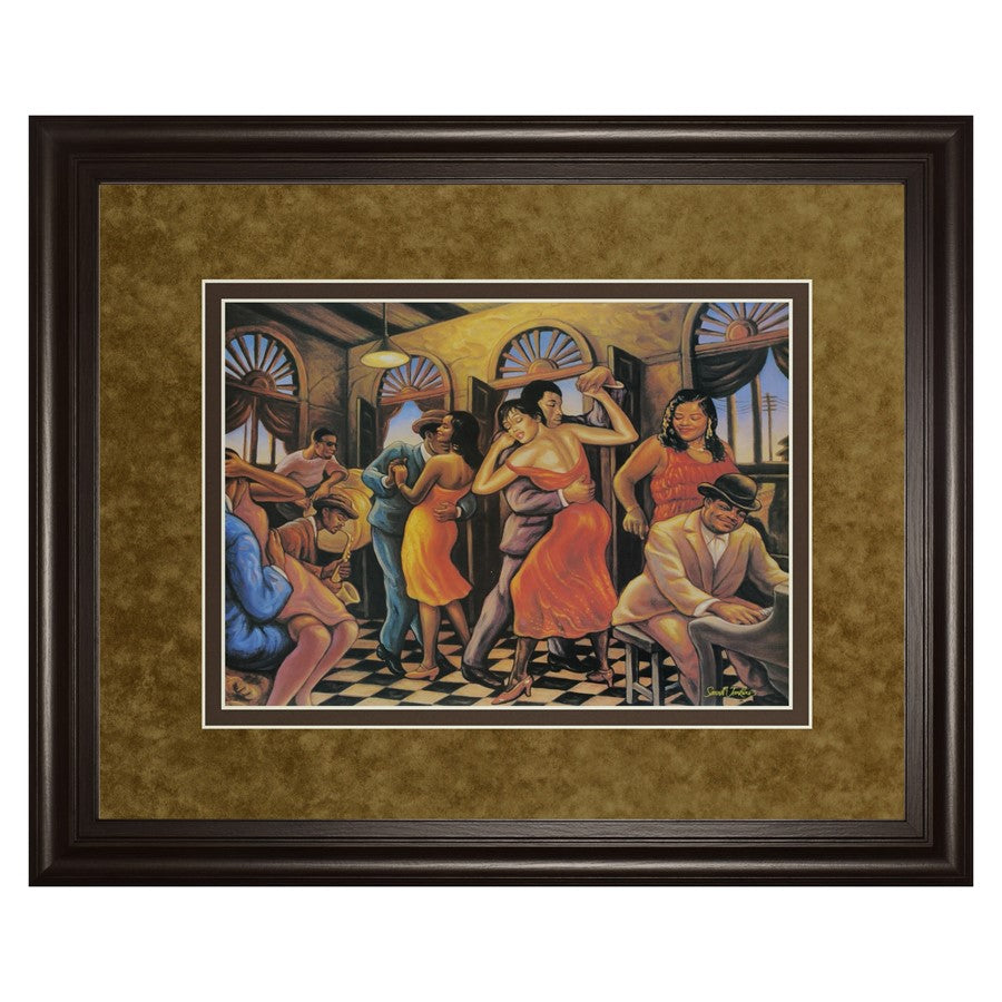 Classy Living Roadhouse Rhythm Wall Art Double Mat 40"x34",
