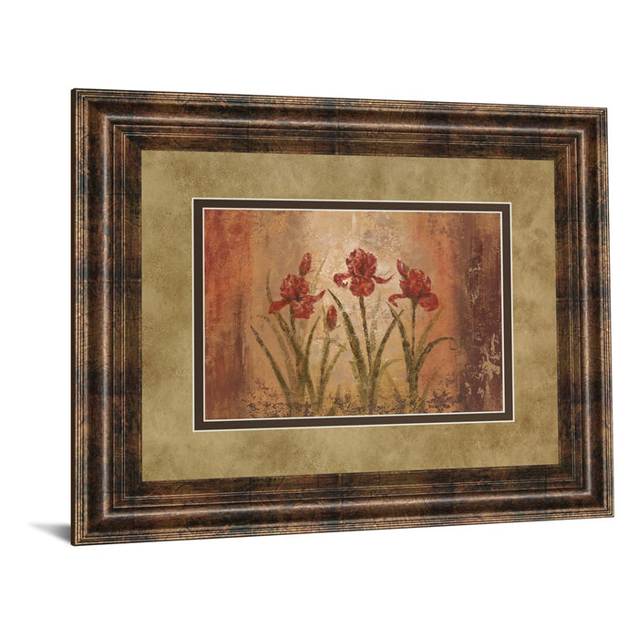 Classy Living Iris Elegance Wall Art Double Mat 40"x34",