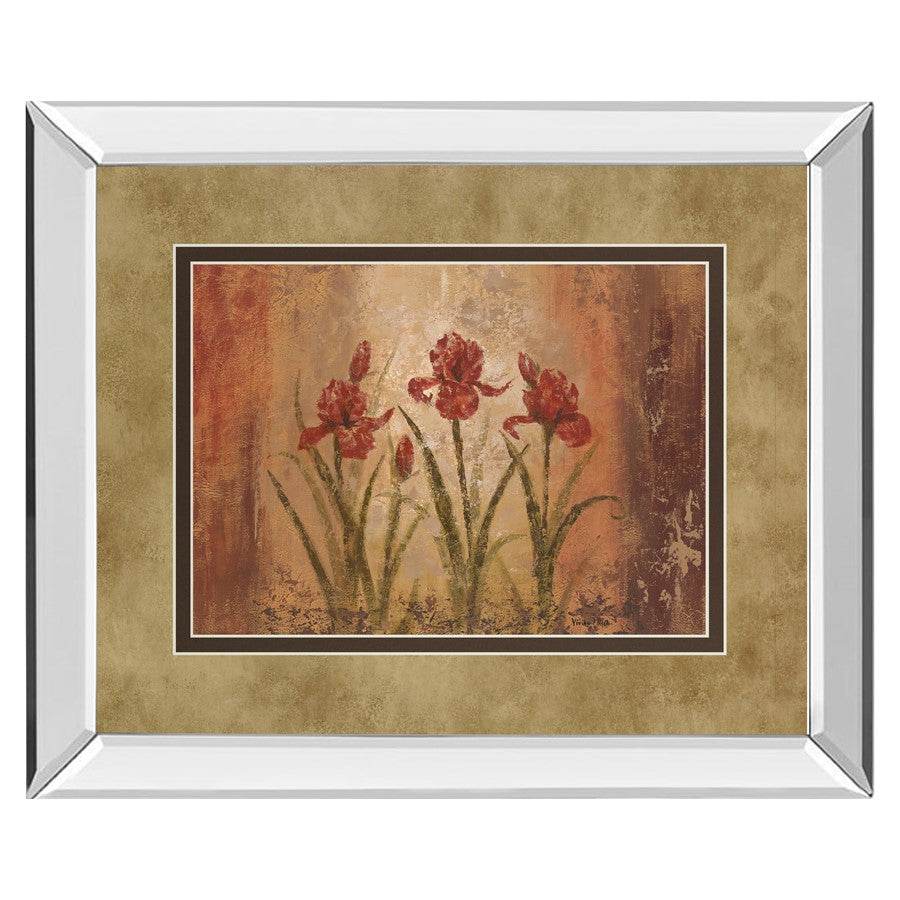 Classy Living Iris Elegance Wall Art 40"x34", Mirrored