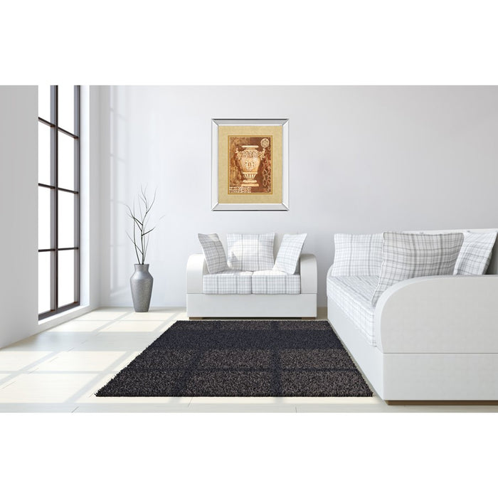 Classy Living Ornate Urn Still Life Wall Art 34"x40", Mirrored