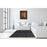 Classy Living Orange Burst I Wall Art Double Mat 34"x40", Chocolate