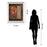 Classy Living Orange Burst I Wall Art 34"x40", Mirrored