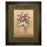 Classy Living Classic Petal II Wall Art Double Mat 34"x40", Chocolate