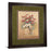 Classy Living Classic Petal II Wall Art Double Mat 34"x40", Chocolate