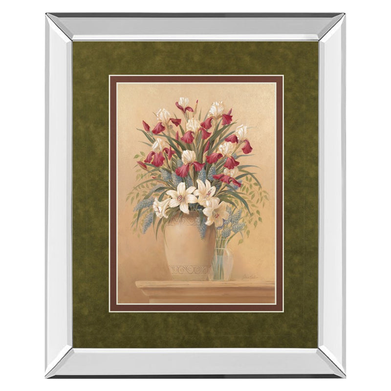 Classy Living Classic Petal II Wall Art 34"x40", Mirrored