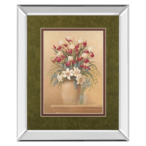 Classy Living Classic Petal II Wall Art 34"x40", Mirrored - DM5126MF
