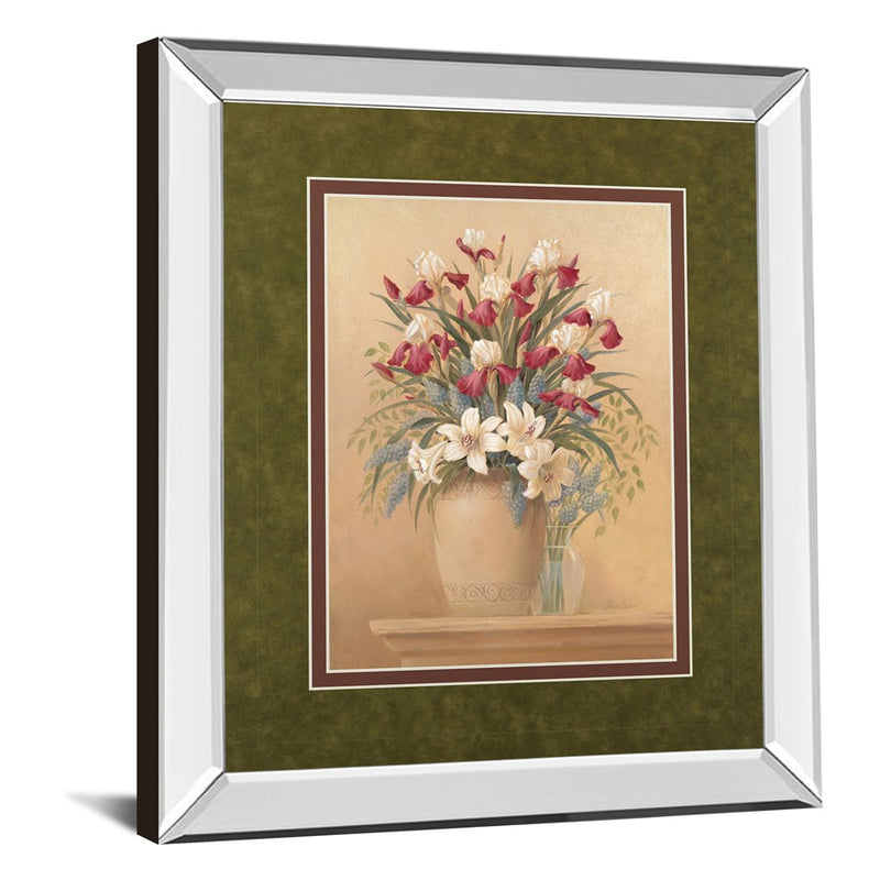 Classy Living Classic Petal II Wall Art 34"x40", Mirrored
