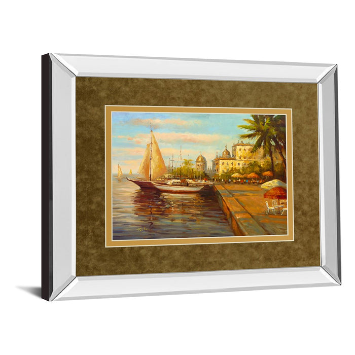 Classy Living Harbor Serenity Wall Art 40"x34", Mirrored