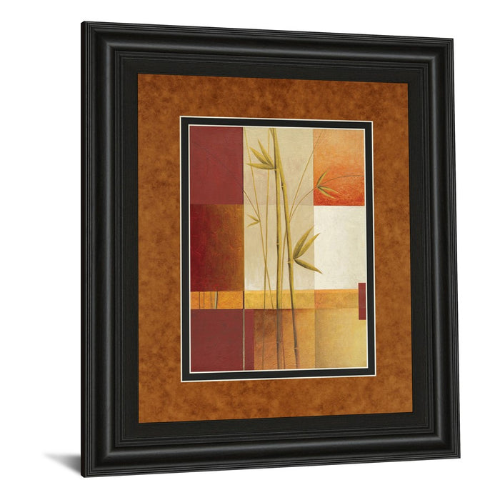 Classy Living Sunlit Harmony Wall Art Double Mat 34"x40", Midnight Aura