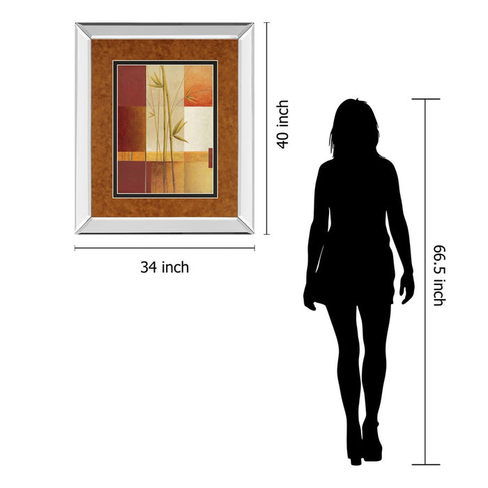 Classy Living Sunlit Harmony Wall Art 34"x40", Mirrored