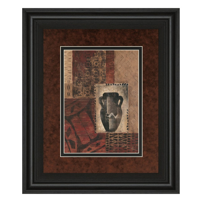 Classy Living Vessel Tapestry Wall Art Double Mat 34"x40", Midnight Aura