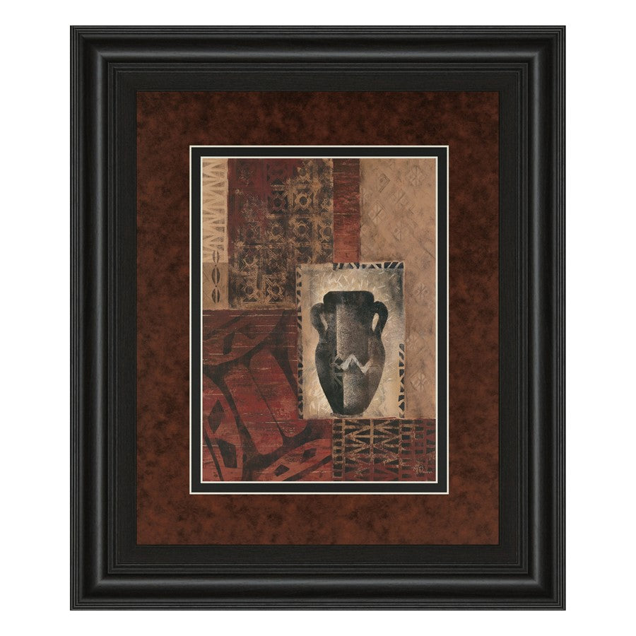 Classy Living Vessel Tapestry Wall Art Double Mat 34"x40", Midnight Aura