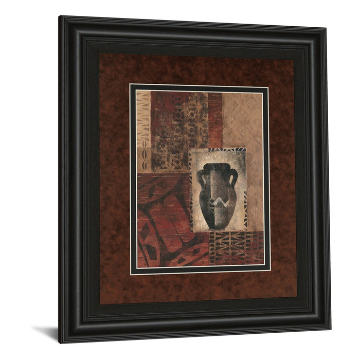 Classy Living Vessel Tapestry Wall Art Double Mat 34"x40", Midnight Aura