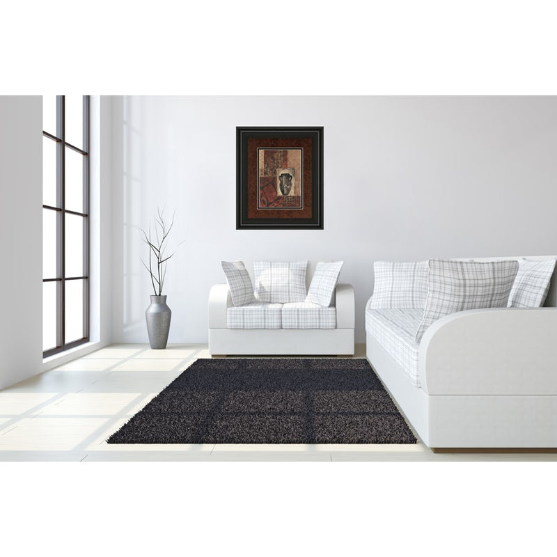 Classy Living Vessel Tapestry Wall Art Double Mat 34"x40", Midnight Aura