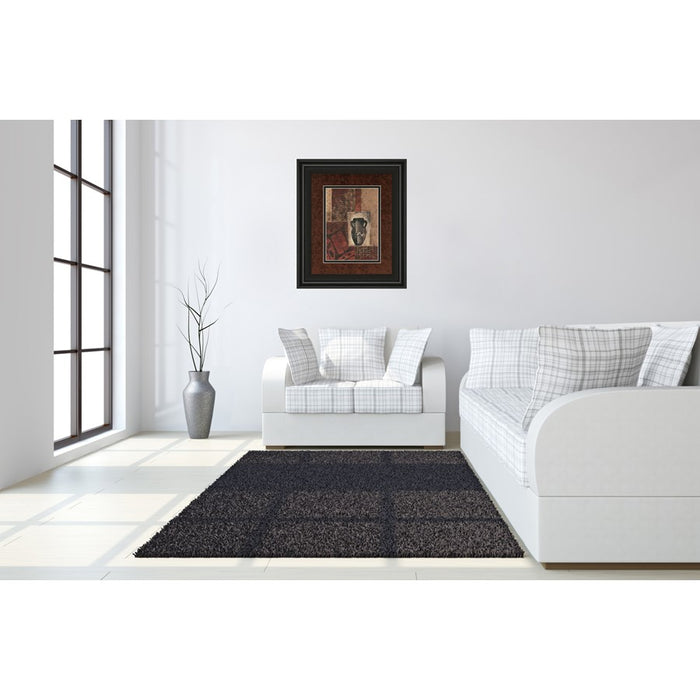 Classy Living Vessel Tapestry Wall Art Double Mat 34"x40", Midnight Aura