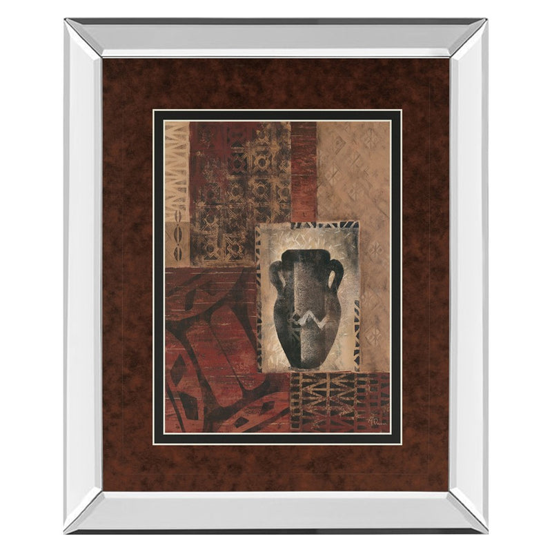 Classy Living Vessel Tapestry Wall Art 34"x40", Mirrored