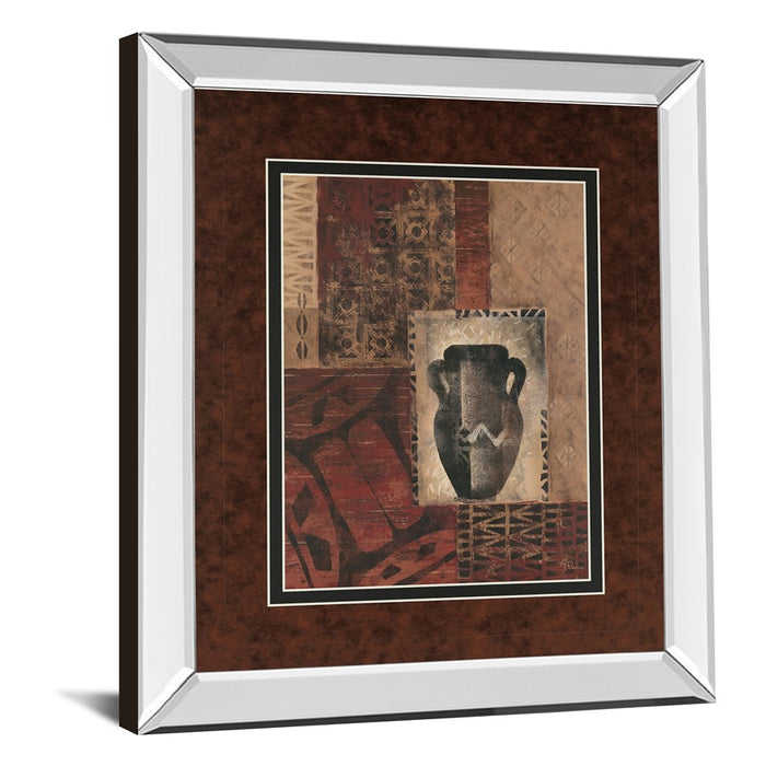 Classy Living Vessel Tapestry Wall Art 34"x40", Mirrored