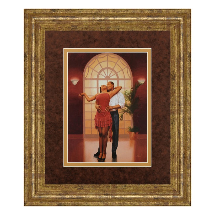 Classy Living Heavenly Arch Wall Art Double Mat 34"x40", Gilded Radiance