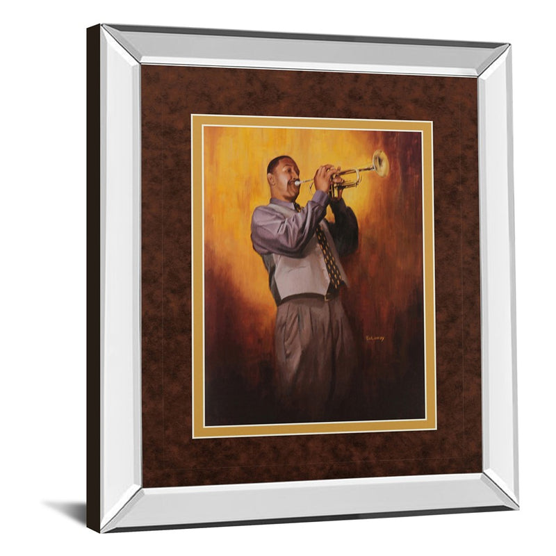Classy Living Soulful Trumpeter Wall Art 34"x40", Mirrored