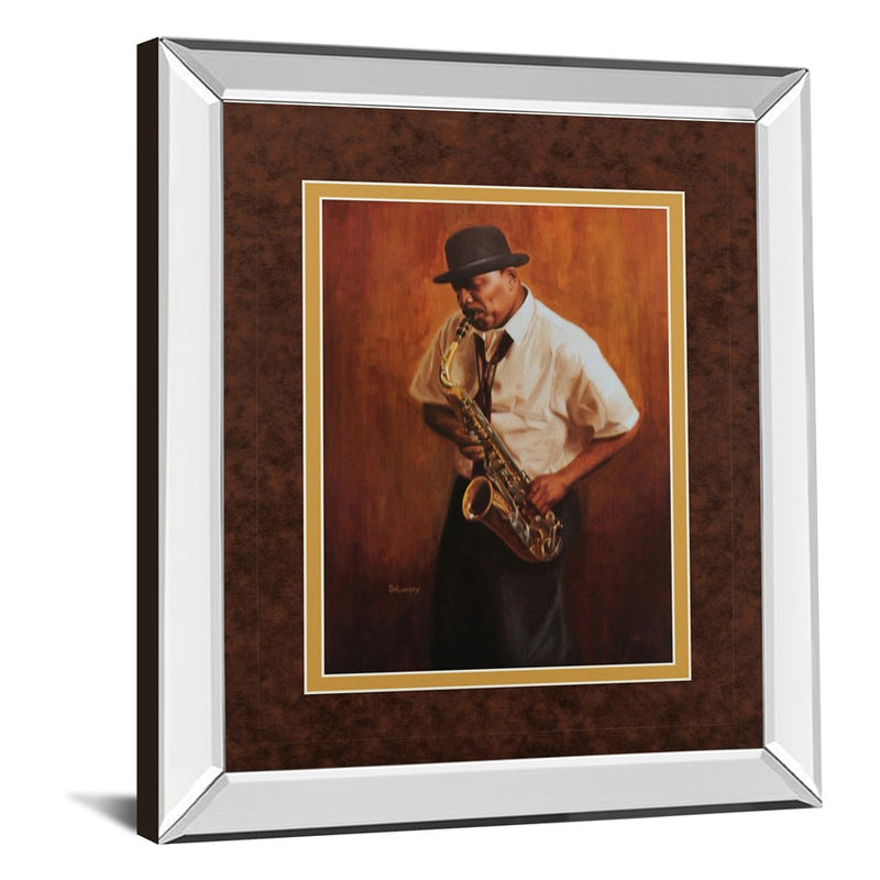 Classy Living Saxophone Serenade Wall Art 34"x40", Mirrored