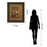 Classy Living Global Winds II Wall Art Double Mat 34"x40", Cinnamon Mocha