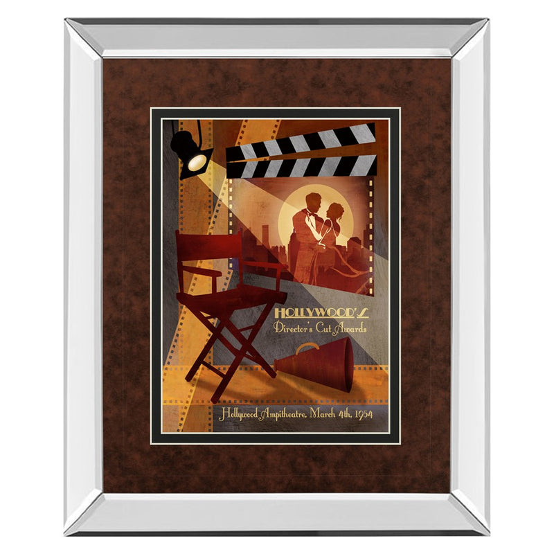 Classy Living Director's Cut Wall Art 34"x40", Mirrored