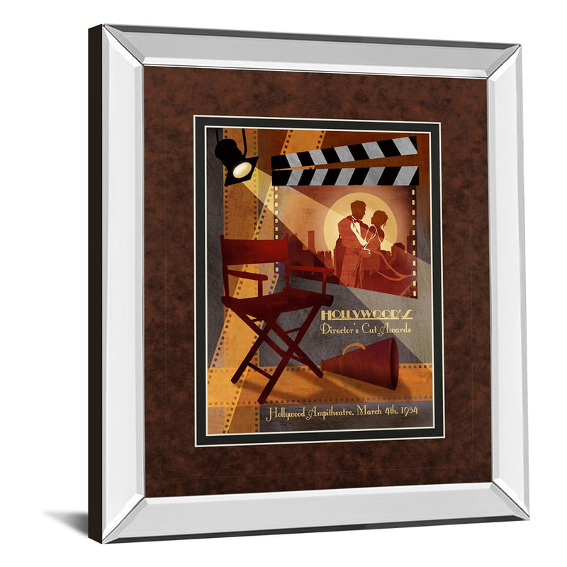 Classy Living Director's Cut Wall Art 34"x40", Mirrored