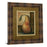 Classy Living Rustic Pear Wall Art Double Mat 34"x40", Dark Chocolate