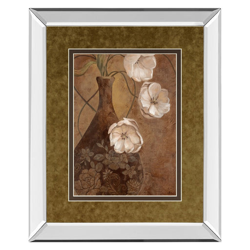 Classy Living Umber Blooms Wall Art 34"x40", Mirrored - DM5181MF