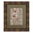 Classy Living Lillies Elegance Wall Art Double Mat 34"x40", Chocolate