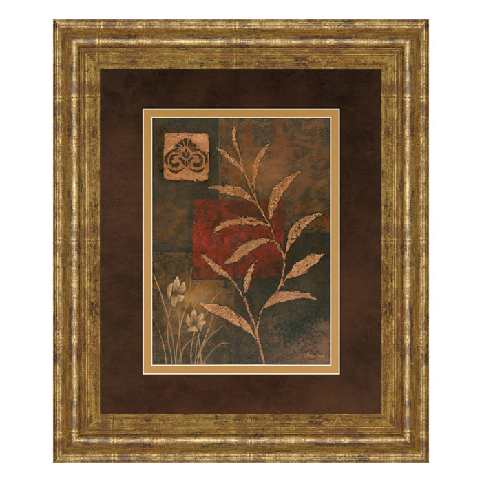 Classy Living Copper Rhythm II Wall Art Dbl Mat 34"x40", Gilded - DM5202