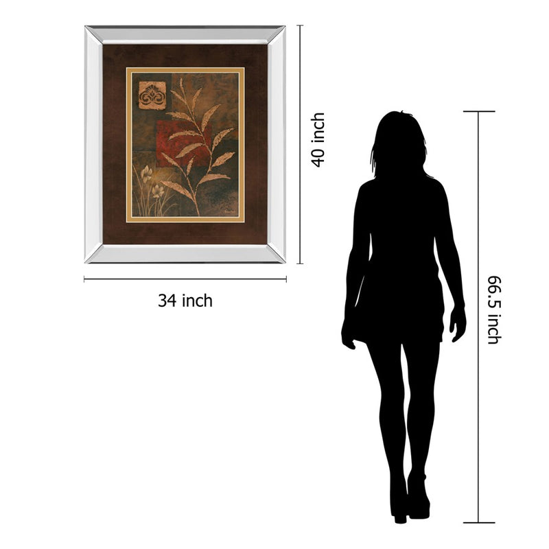 Classy Living Copper Rhythm II Wall Art 34"x40", Mirrored