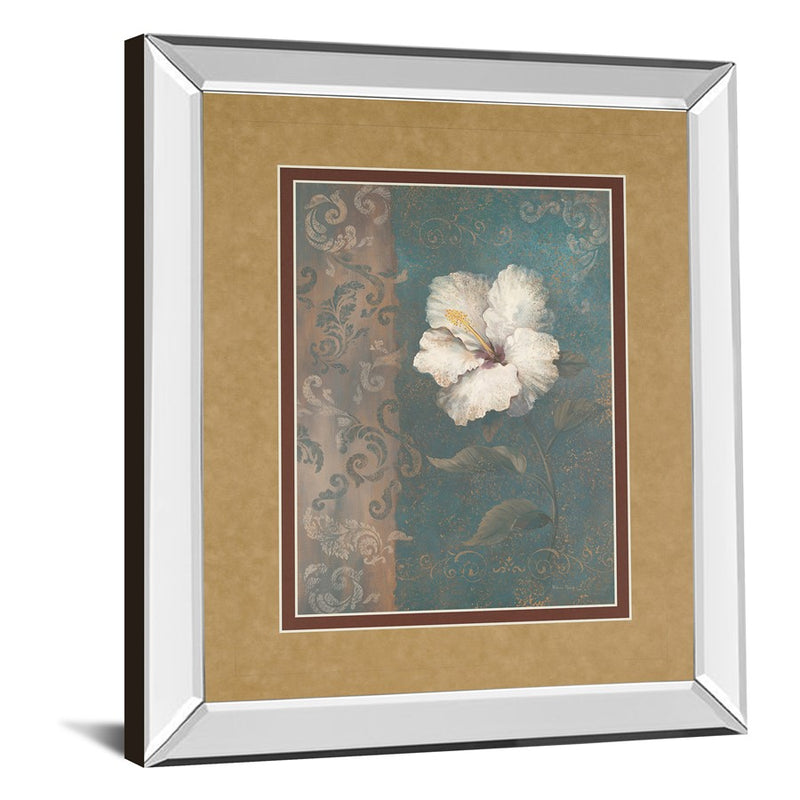 Classy Living White Blossom Wall Art 34"x40", Mirrored