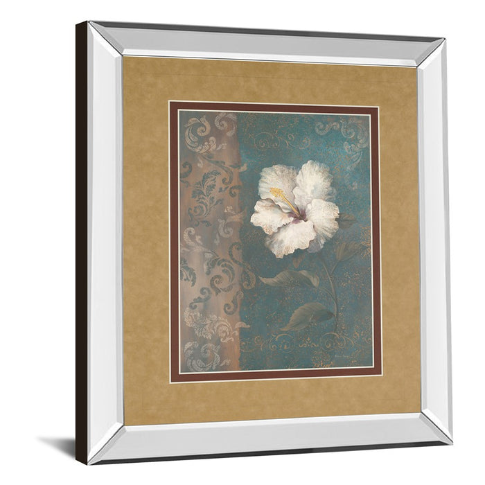 Classy Living White Blossom Wall Art 34"x40", Mirrored