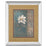 Classy Living White Bloom Wall Art 34"x40", Mirrored - DM5205MF