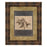 Classy Living Rose Elegance Wall Art Double Mat 34"x40", Dark Chocolate
