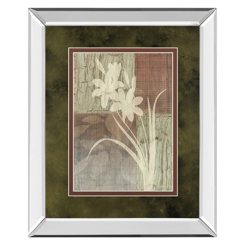 Classy Living Lily Silhouette Wall Art 34"x40", Mirrored
