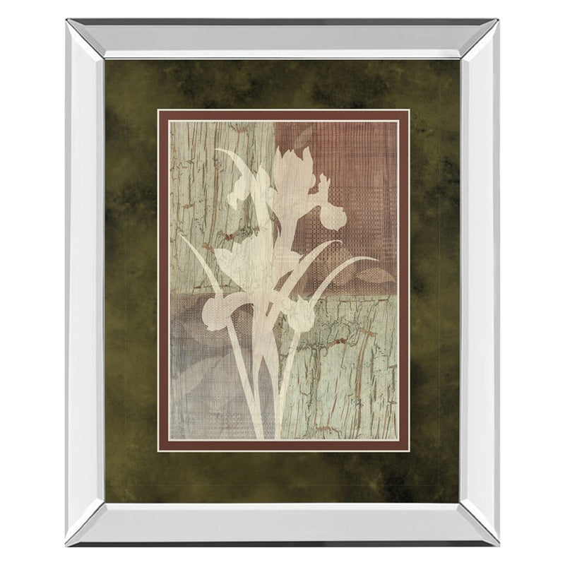 Classy Living Iris Silhouette Wall Art 34"x40", Mirrored