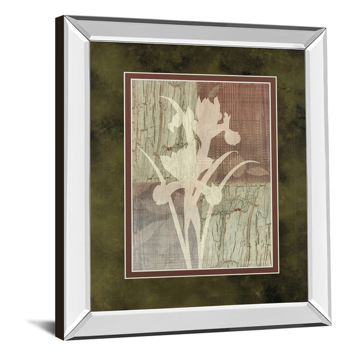 Classy Living Iris Silhouette Wall Art 34"x40", Mirrored