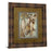 Classy Living Wisteria Elegance Wall Art Double Mat 34"x40", Chocolate