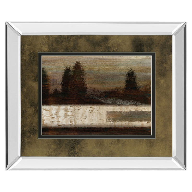 Classy Living Quiet Forest Wall Art 40"x34", Mirrored