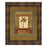 Classy Living Classic Palm II Wall Art Double Mat 34"x40", Chocolate - DM5241