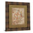 Classy Living Autumn Leaves Wall Art Double Mat 34"x40", Dark Chocolate