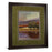 Classy Living Tranquil Lake View Wall Art Double Mat 34"x40", Chocolate