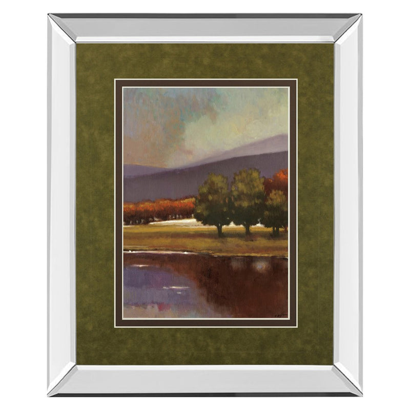 Classy Living Tranquil Lake View Wall Art 34"x40", Mirrored