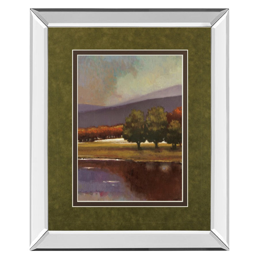 Classy Living Tranquil Lake View Wall Art 34"x40", Mirrored - DM5251MF