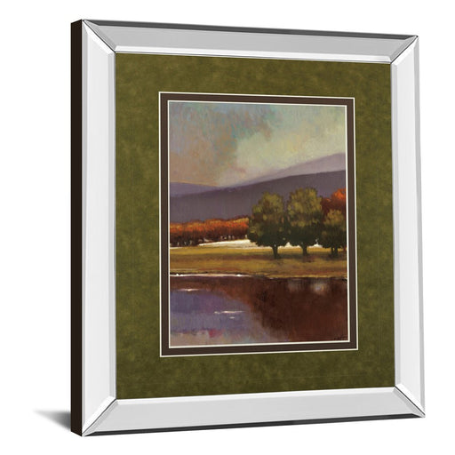 Classy Living Tranquil Lake View Wall Art 34"x40", Mirrored