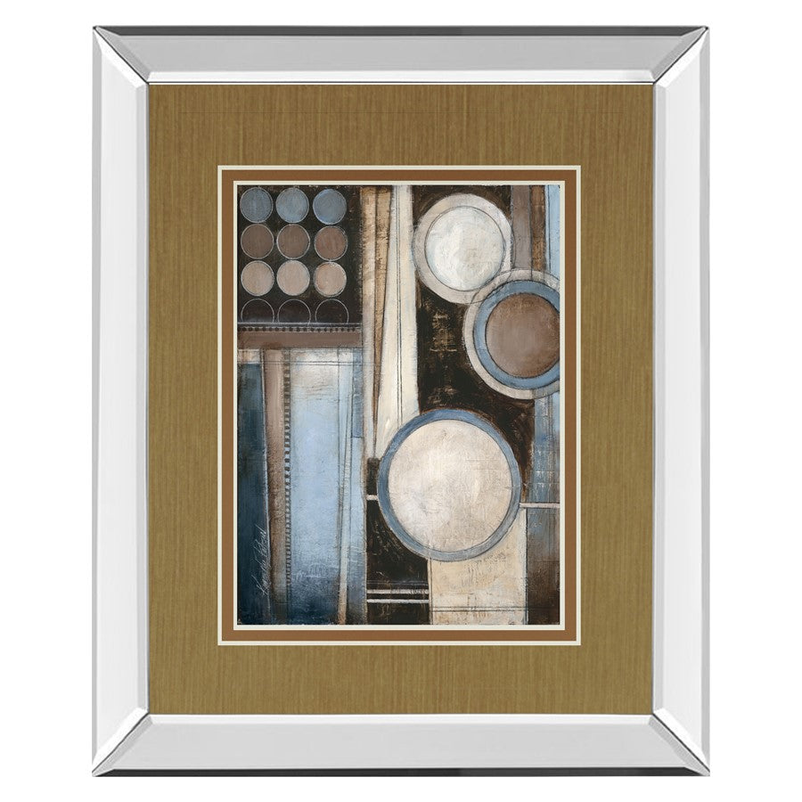 Classy Living Blue Notes II Wall Art 34"x40", Mirrored - DM5255MF