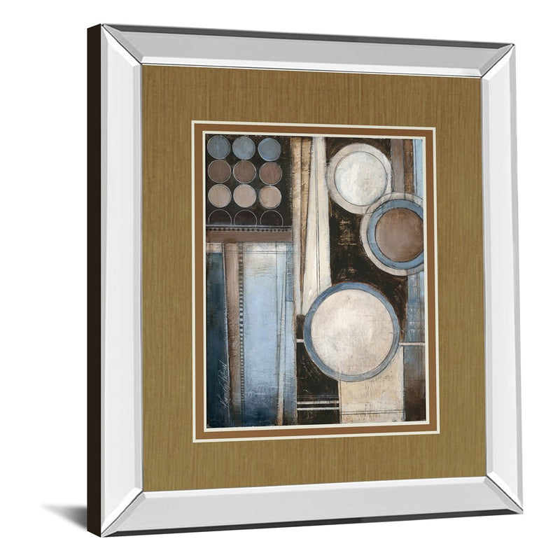 Classy Living Blue Notes II Wall Art 34"x40", Mirrored